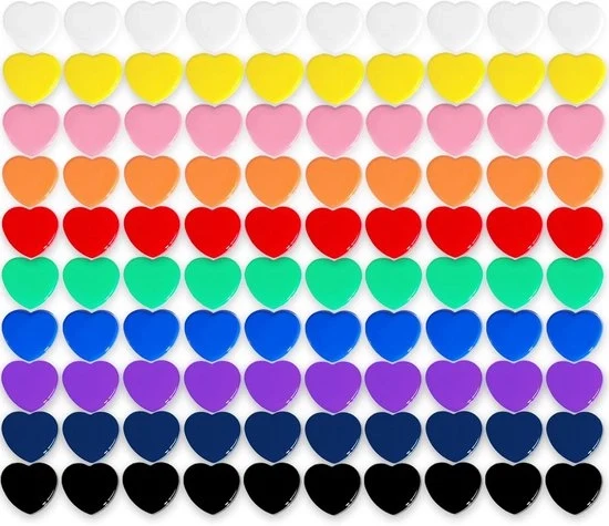 Magneti per frigorifero colorati - Magneti forti per la cucina - 100 pezzi - Rondi