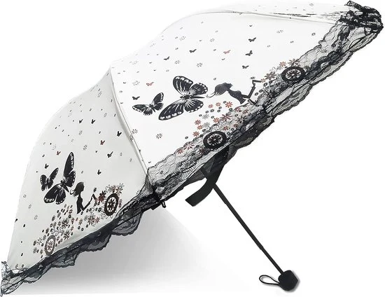 Parasole UV opvoluti - Leggero e compattibile - 1 pezzo - Diverse colori