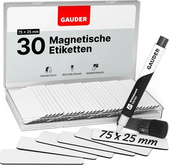 Strisce magnetiche descrittive - uso multifunzionale - 10 pezzi - diverse colori