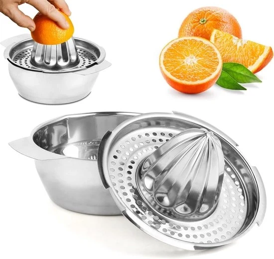 Citruspers manuale in acciaio inossidabile - qualità professionale - resistente al lavastoviglie - lime, arance, grapefruit e altri frutti aaciduli