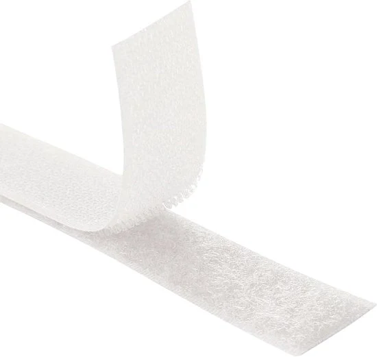 Nastro Adesivo a Doppia Faccia [1 Metro x 25mm] - Non-Adesivo - Striscia Extra Resistente per Abbigliamento e Artigianato per Bambini