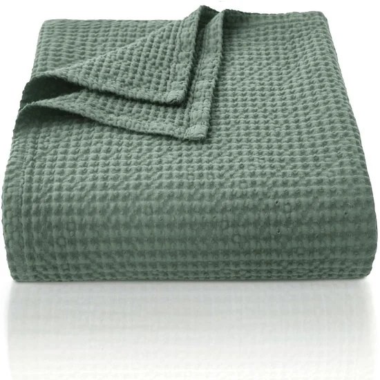 Coperta di cotone - Multifunzionale - 1 pezzo - 150 x 200 cm - 100% cotone