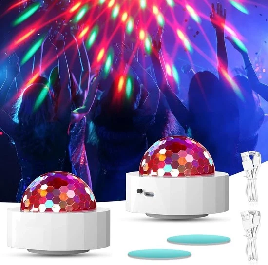 Lampada disco - Lampada disco per bambini - Lampade disco - Disco bol - Lampada disco per bambini - Luci da festa - Da non mancare per ogni festa!
