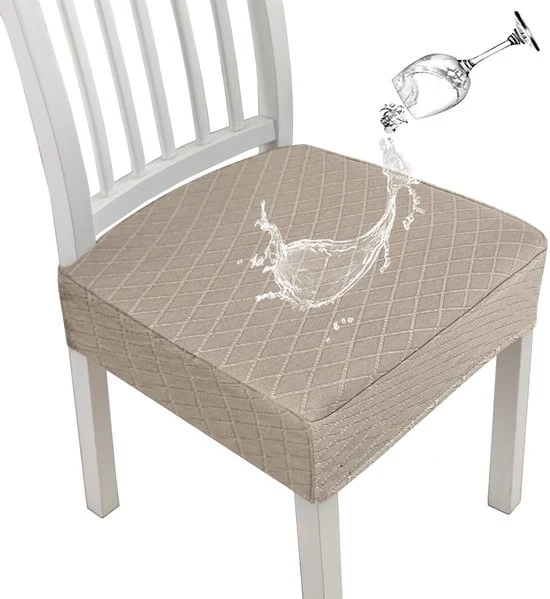 Cuscini per poltrone - Stoffa allungabile - 1 pezzo - Impermeabile - Adatto per cuscini da seduta 34-47 cm