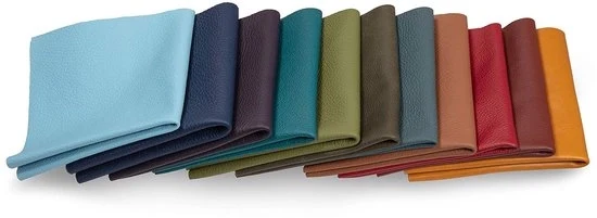 Lappi in Pelle di Alta Qualità - Utilizzo Universale - 1 pezzo - Blu - Nappaleer