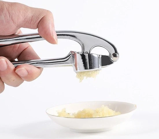 Strumento per affettare l'aglio - resistentente alla lavastoviglie - affettatrice di aglio - facile da pulire - maniglia ergonomico strumento per affettare l'aglio