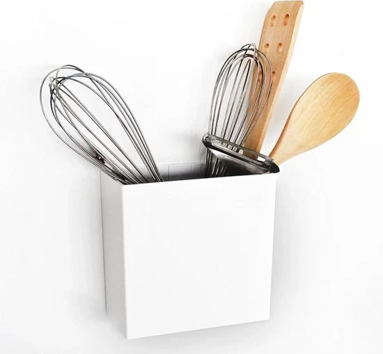 Sostegno Magnetico - Supporto per Piastra Magnetica - Bianco Verniciato - 1 pezzo