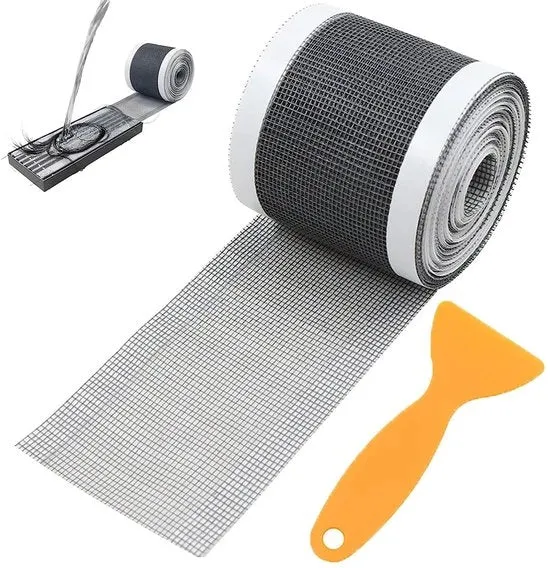 Filtro per doccetta a rete - filtro per capelli - 1 pezzo - PVC - 70mm x 10m