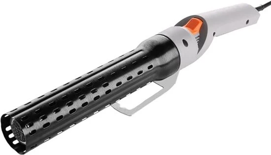 Anastatica per BBQ elettrica Modello: Looftlighter Codice prodotto: Potenza: 1000W Tempo di accensione: 1 minuto Funzione di regolazione della temperatura Funzione di interruttore di sicurezza Peso: 0,5 kg Dimensioni: 17 x 10 x 6 cm Colore: Nero