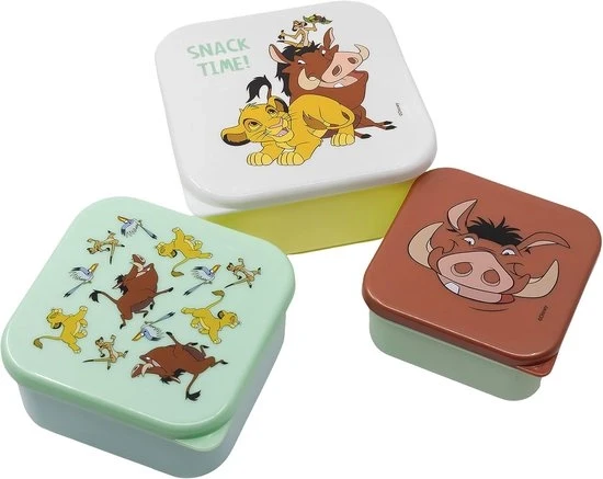 Collezione di Borse da Picnic - 3 Pezzi per Bambini - Verde, Giallo, Bianco, Miele