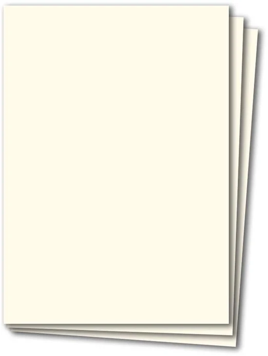 Papello di carta vetrata DIN A4 - 240 g/m2 - 150 fogli - naturale bianco