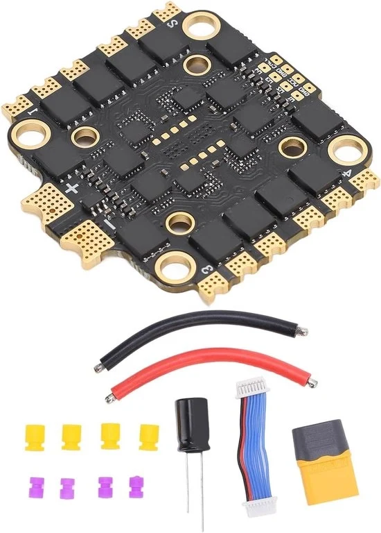 Regolatore di velocità elettronico 4 in 1 45A per quadricottero FPV 2-6S drone - accessori di montaggio - componenti DIY