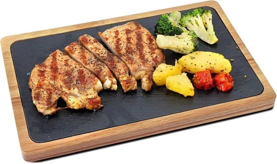 Set di tavoliere - Piatto di formaggio con Pietra di marmo e Legno di Acacia - 2 pezzi Modello: Specifica: Codice prodotto: