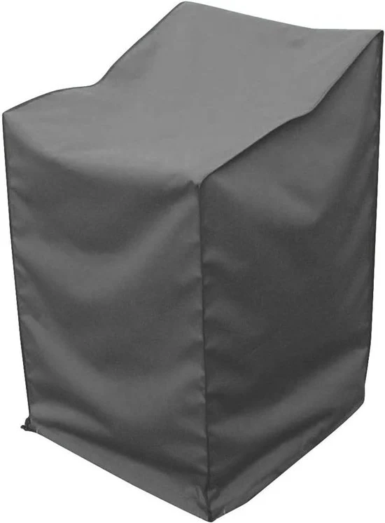 Grijze beschermhoes voor tuinstoelen - waterafstotend - outdoor
