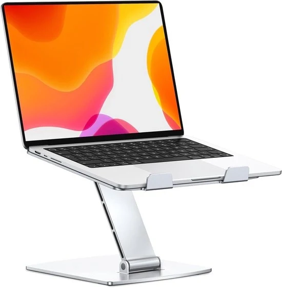 Standa di regolazione per laptop in alluminio - raffreddamento rapido - standeergonomico pieghevole per laptop - compatibile con MacBook Air Pro - Lenovo (10-16 pollici)