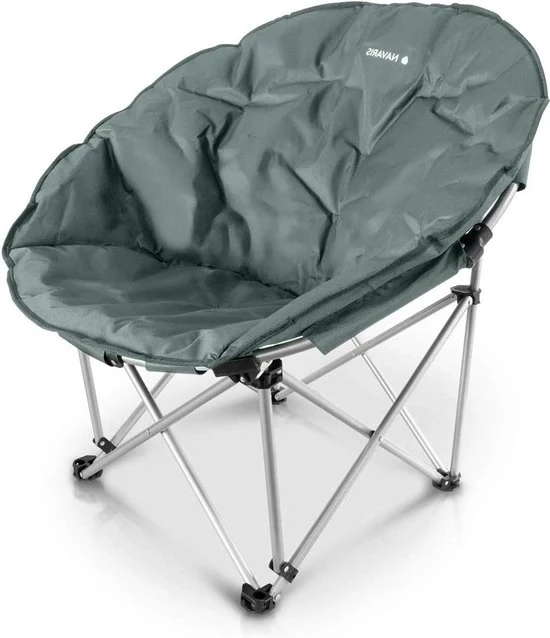 Sedia da campeggio e festival con tasca portatile - Ripiegabile - Blu scuro