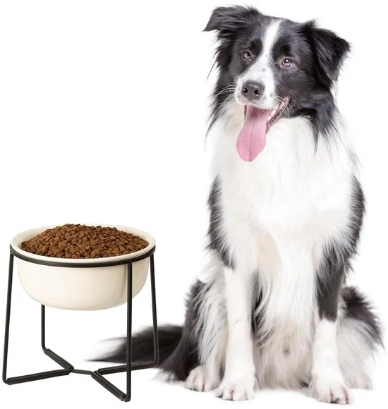 Houder per cani con Anti-bracamento - Ergonomico e Antiscivolo - Adatto per Cani Grossi - Ceramico