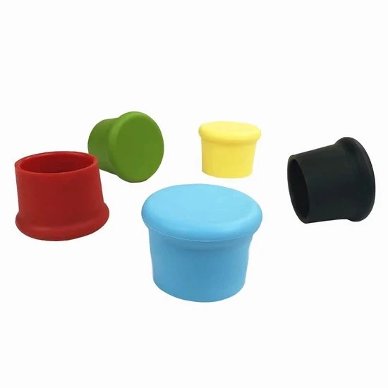 Bottelli per vino in silicone - Riciclabili - Set da 4 - Ecocompatibili - di alta qualità