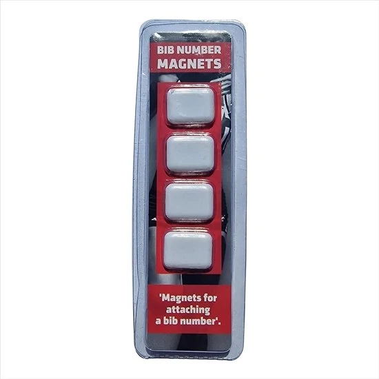 Set di 4 Magnetici - Facile da Installare - Bianchi - 20x15 mm