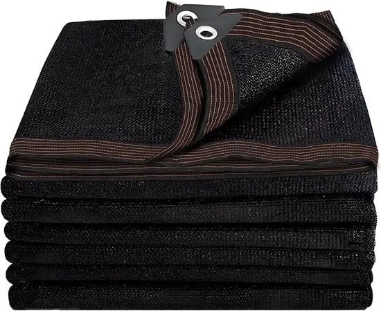 Shadownet per Giardino e Serra - 70-90% Protezione UV - 2,5 x 4 m - Nero