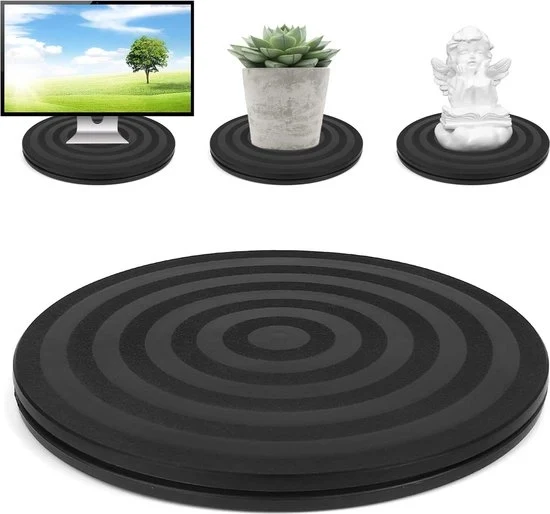 Display standaard rotazionale 360° - piattaforma rotativa multifunzionale per monitor, piattaforma di rotazione elettrica