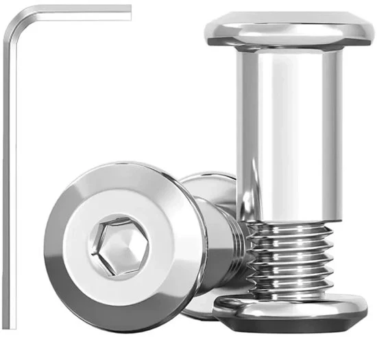 Viti di giunzione M5 x 20 mm - Acciaio inossidabile - 20 pezzi