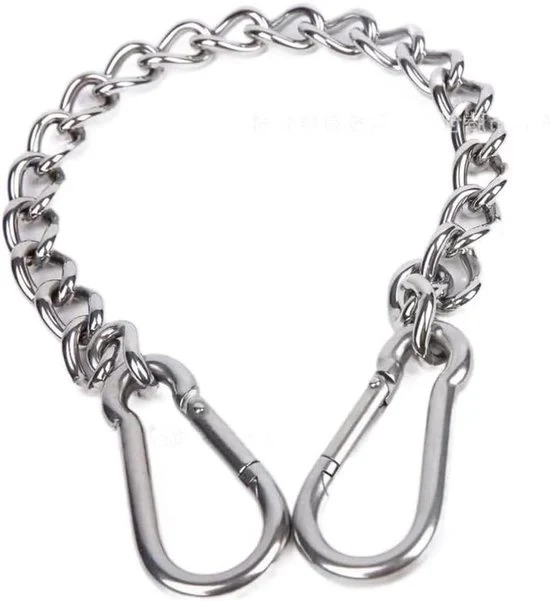 Catena per sedia oscillante - Acciaio inossidabile - 2 pezzi - 65 cm