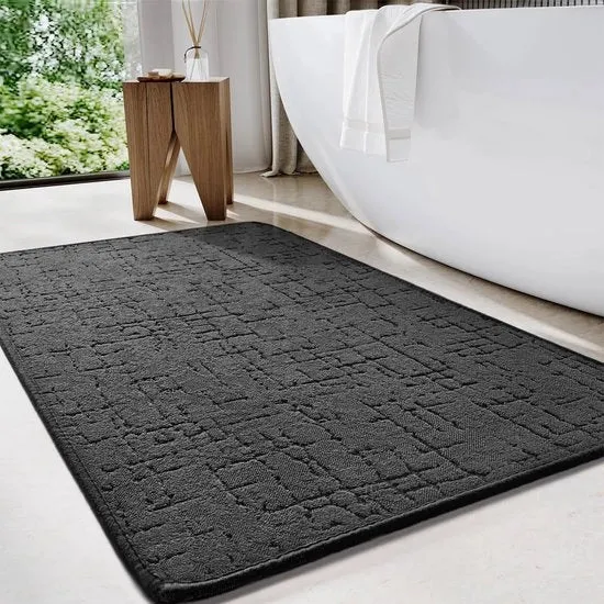 Matrice di assorbimento antiscivolo per docce - assorbente rapido - 1 unità - 40 x 60 cm