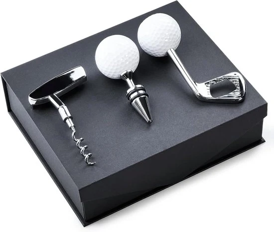 Set di apripompa per vino - 3 pezzi - forma a clessidra - apripompa a zinco