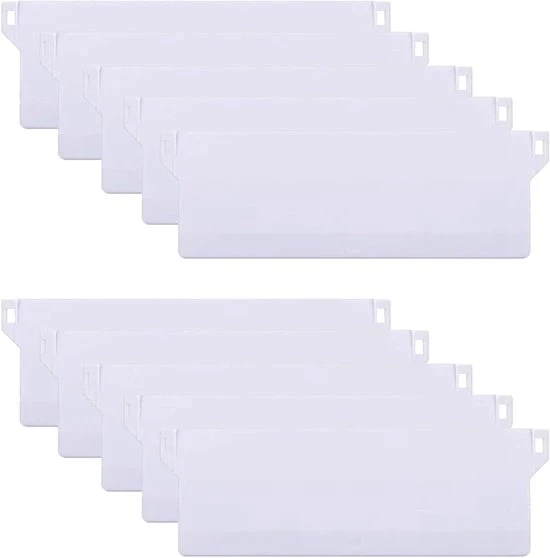 Lamelle verticali - Lamelle di sostituzione - 10 pezzi - Bianco - 127 mm