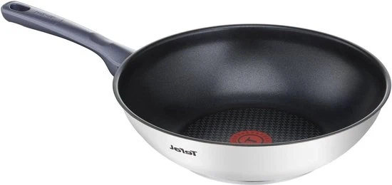 Pentola a Wok in acciaio inossidabile con induzione 28 cm