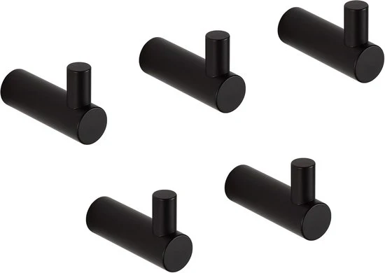 Hanger per asciugamano in acciaio inossidabile - 5 pezzi - Ideale per bagno e cucina