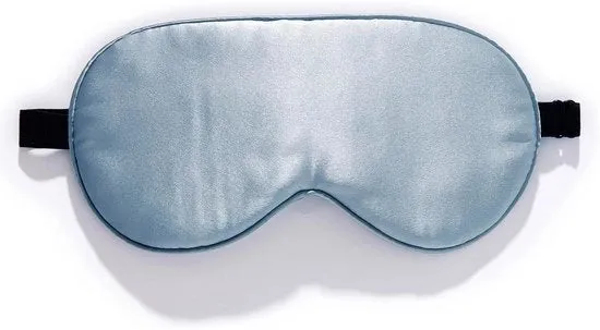 Maschera per gli occhi a base di cipria - 100% Biologico - Con contenitore - Blu
