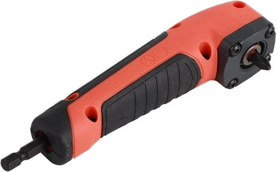 Adattatore per attacco di martello - Manubrio in ABS - Trattore per viti - Trattore per martello - Trattore per viti a impatto - Angolo 90 gradi.