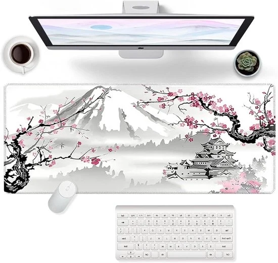 Tavolo da gaming grande - antiscivolo - impermeabile - 900 x 400 mm