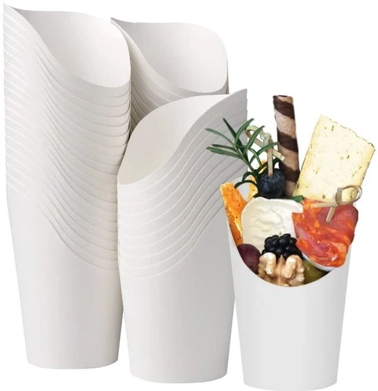 Bicchieri di Carta - Ecologico - Pacchetto da 50 - 12x6cm