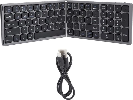 Tastiera pieghevole - Bluetooth - Tastiera mini - Tastiera compatta - Tastiera piegabile - Da non perdere per il vostro lavoro!