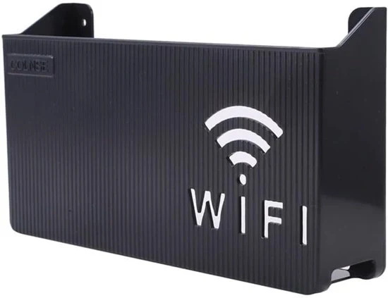 Cassa di stoccaggio per router Wi-Fi - supporto per router - 1 pezzo - bianco