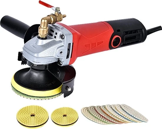Polijstmachine Professionale - 860W - 220V - 4200rpm - Colore Rosso - 2M
