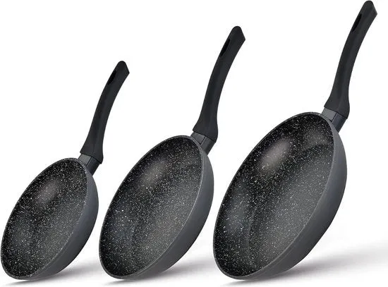 Set di pentole - Piatto di cottura con coperchio - Piatto da stufato - Piatto da brasatura - Piatto wok