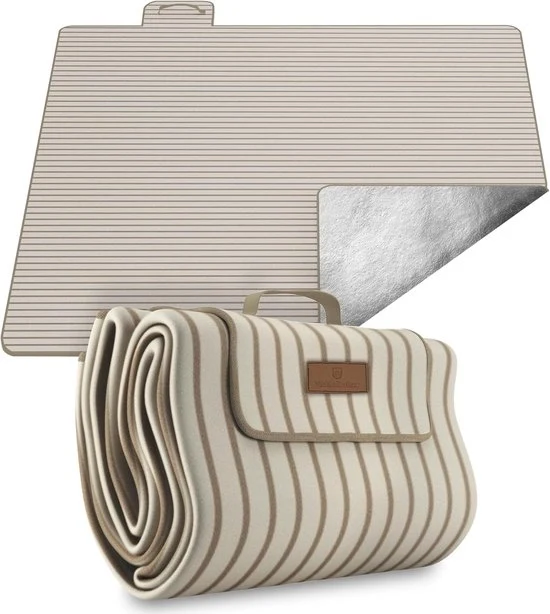Tenda da picnic grande per spiaggia - impermeabile e resistente al sabbia - 200 x 200 cm