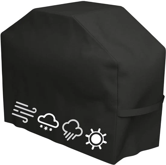 Barbecue hoes 210D Oxford grillplaat afdekzeil protezione da vento/sole/acqua - hoesa per barbecue (145 x 61 x 117)