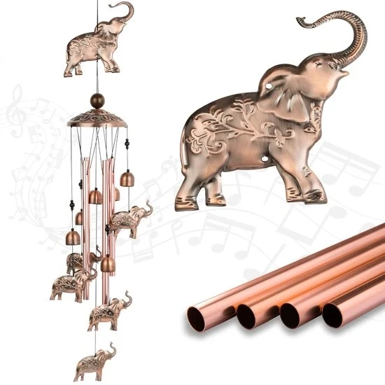 Decorazione a Vento - 1 pezzo - Rosé - Alta Qualità Alluminio