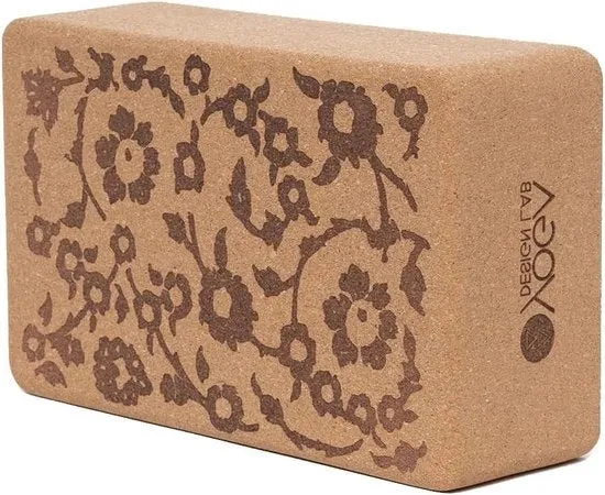 Blocco Yoga | Blocco Ecoweb Premium Colorato | Grip Antiscivolo Stampato | Viaggiabile | Migliora la Pratica