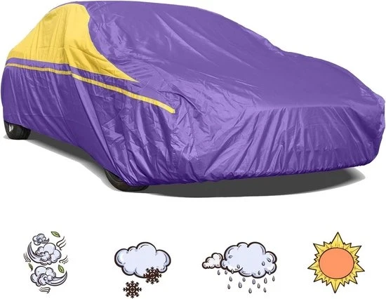 Hoes universale auto - impermeabile - 420D Oxford - respirante e stagna aria - resistente al neve - protezione UV - lunghezza fino a 190 pollici Hoes auto universale