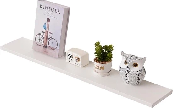 Pannello Radiatore Sospeso - Montaggio a Parete - 90 cm - Bianco - Rovere