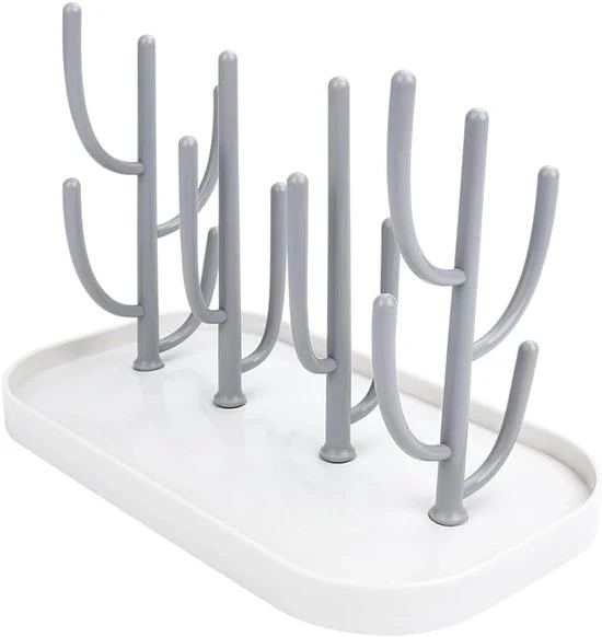 Raccoglitore per biberon - BPA libero, rimovibile - grigio
