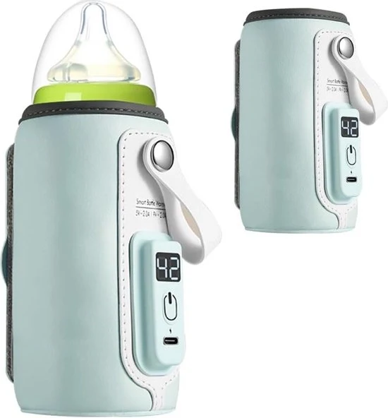 Flessenwarmer Portatile - Flessenwarmer per Viaggio - Flessenwarmer Senza Fili - Flessenwarmer per Ospedale - Rapida Riscaldamento
