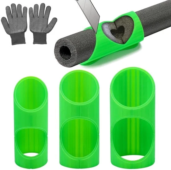 Aiuto per isolamento dei tubi in plastica - 1 pezzo - plastica