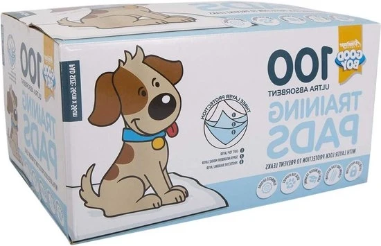 Pannolino Assorbente per Cani - Bianco - Medio - Alimentazione e Cura Animali